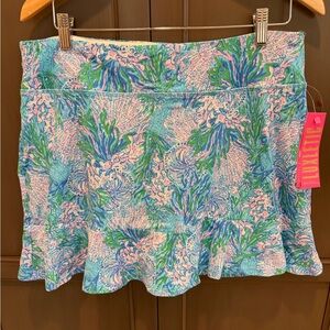 NWT Lilly Pulitzer XL  Zadora Skort